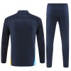 Olympique de Marseille Training Huppari Navy 2024-25 Quarter-zip